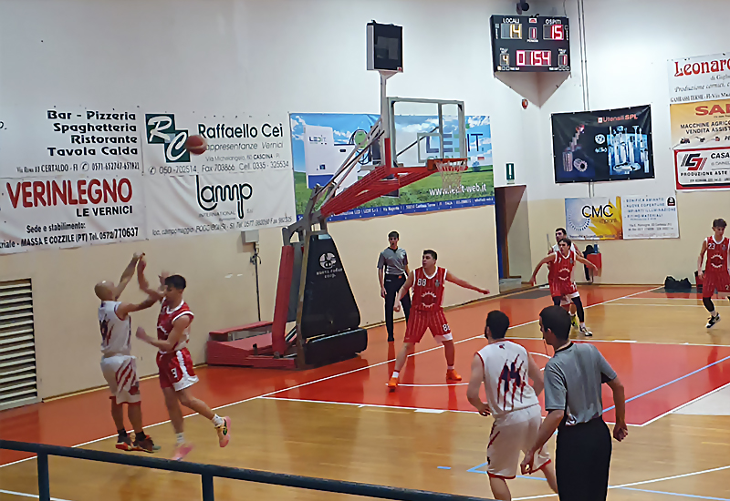 Seconda Squadra: Divisione Regionale 2: vittoria emozionante e in rimonta del Basket Certaldo