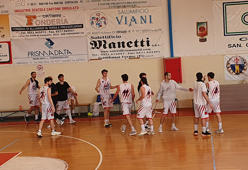 Seconda Squadra: Divisione Regionale 2: gara memorabile del Basket Certaldo