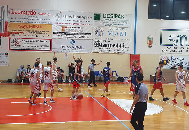 Seconda Squadra: Divisione Regionale 2: quarta vittoria del Basket Certaldo